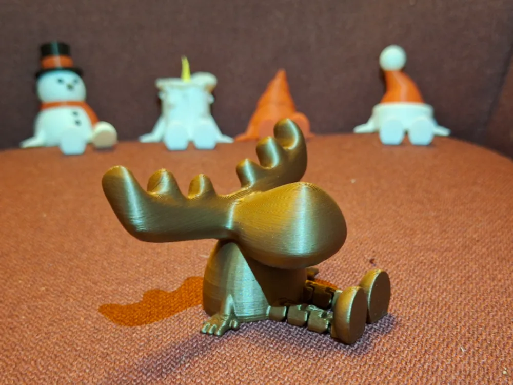 Лось на ножках