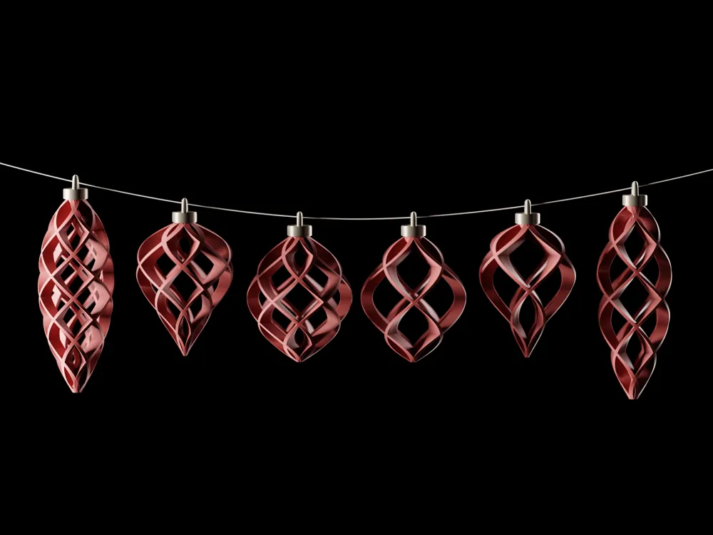 Коллекция спиральных игрушек