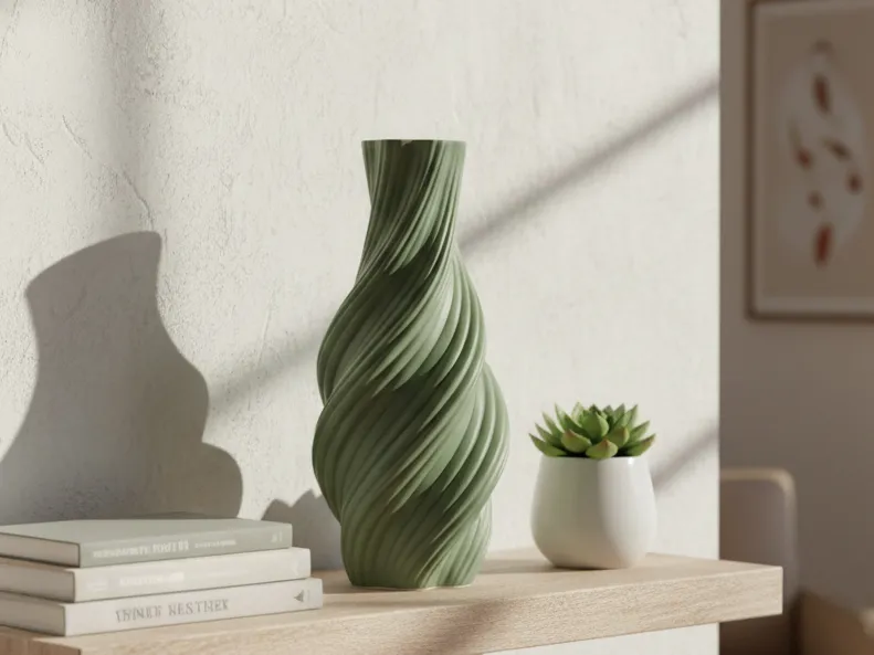 Спиральная ваза