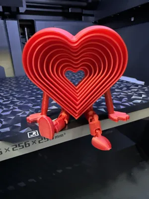 Сердце на ножках №3